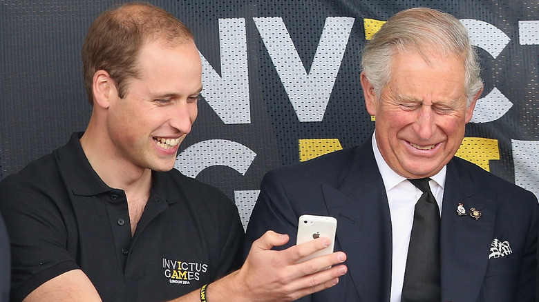 Prince Charles and Prince William, 2014