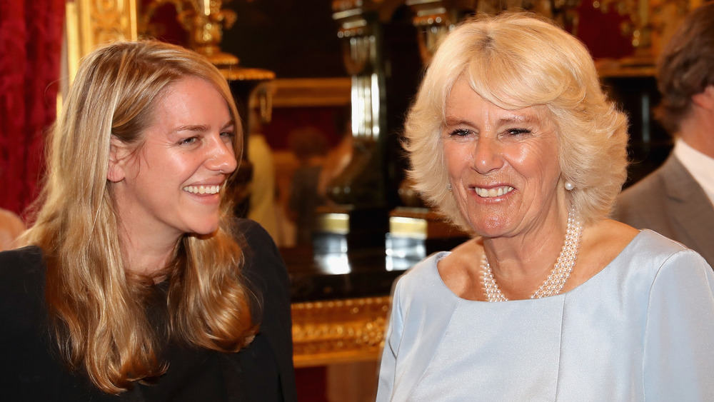 Laura Lopes and Camilla Parker Bowles at an event in 2016