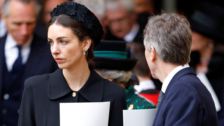 Rose Hanbury standing next to David Cholmondeley