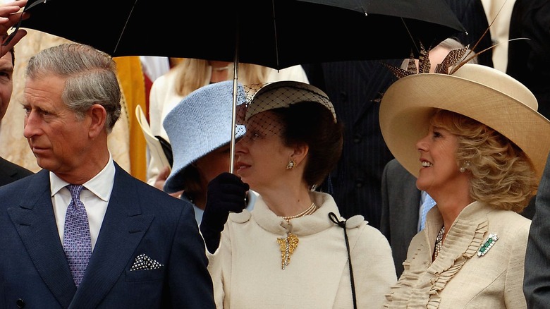 Royals Charles, Anne, Camilla