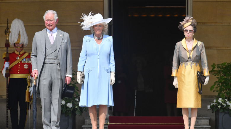 Royals Charles, Camilla, Anne