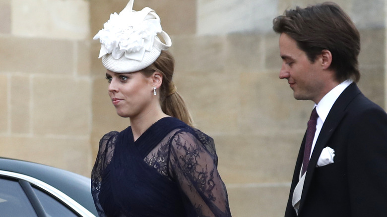 Princess Beatrice and Princess Beatrice's fiance Edoardo Mapelli Mozzi