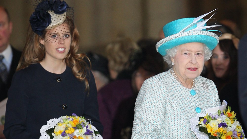 Princess Beatrice and Queen Elizabeth