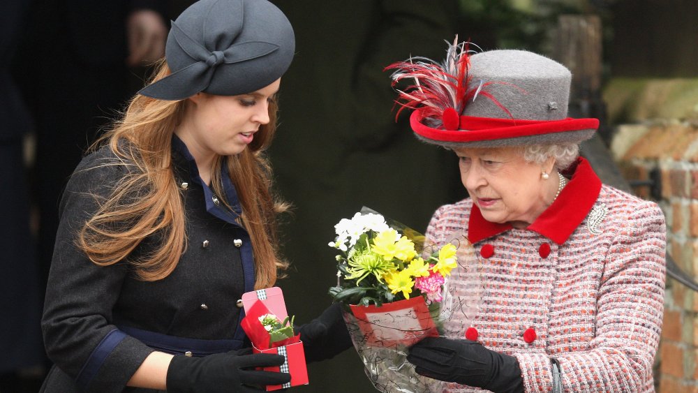 Princess Beatrice and Queen Elizabeth