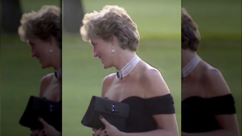 Princess Diana attending an event