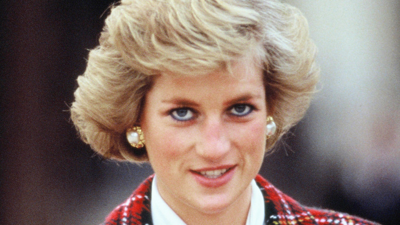 Princess Diana attending an event