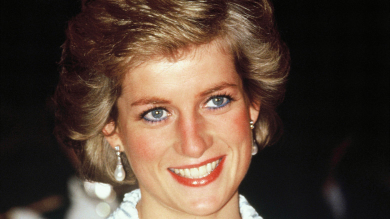 Princess Diana attending an event