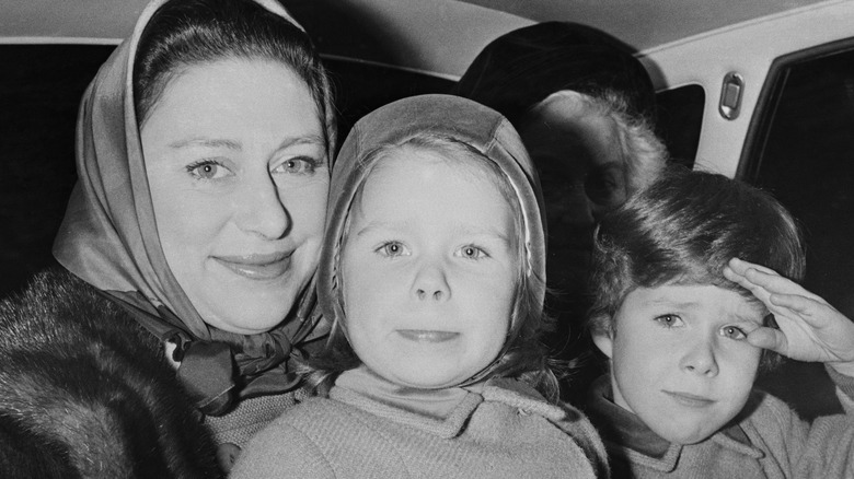 Princess Margaret and her children