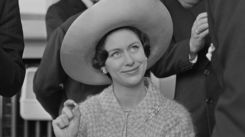 Princess Margaret smiling