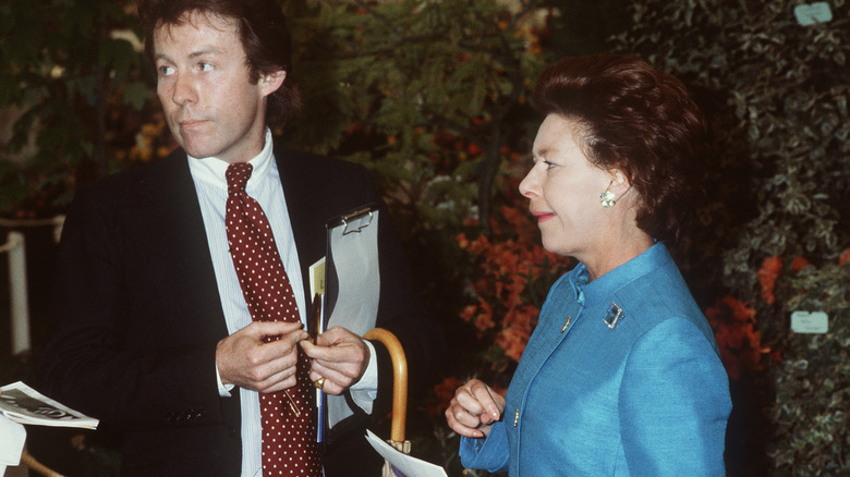 Roddy Llewellyn and Princess Margaret 