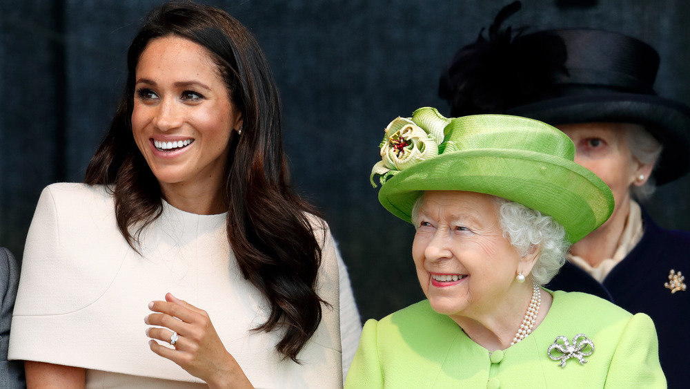 Meghan Markle Queen Elizabeth