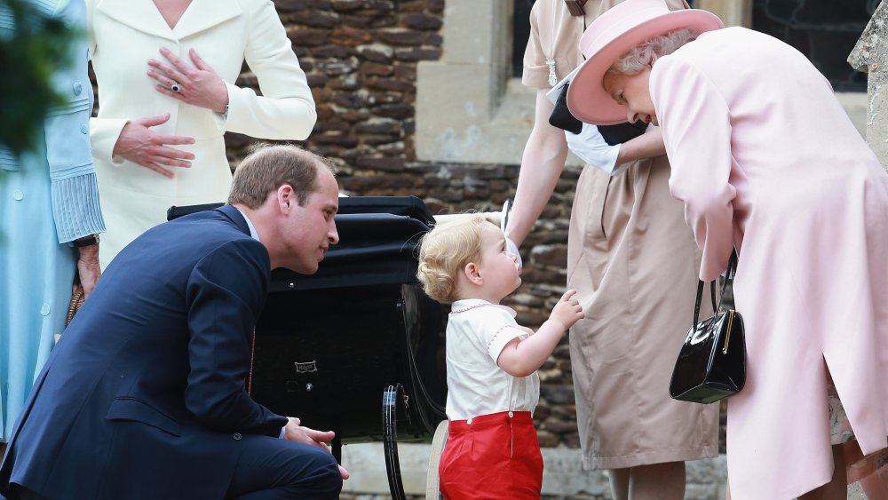 Queen Elizabeth's great-grandchild