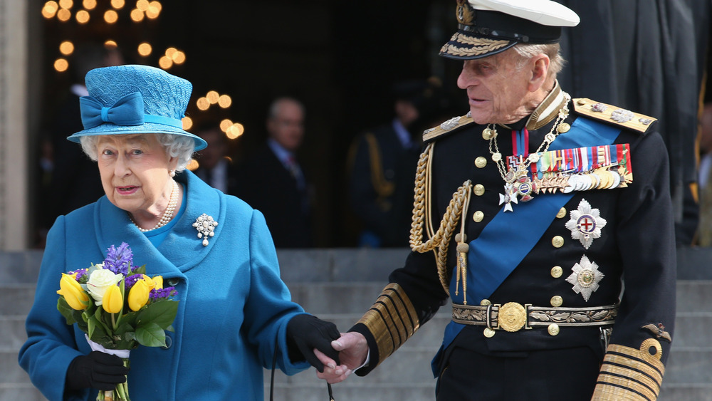 Prince Philip and Queen Elizabeth together