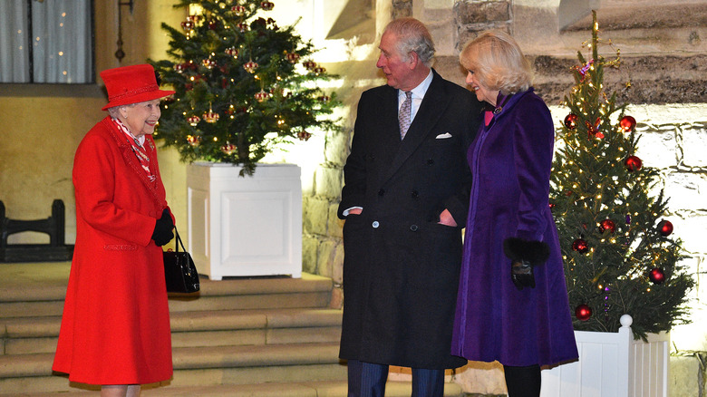 Camilla Parker Bowles and Queen Elizabeth 