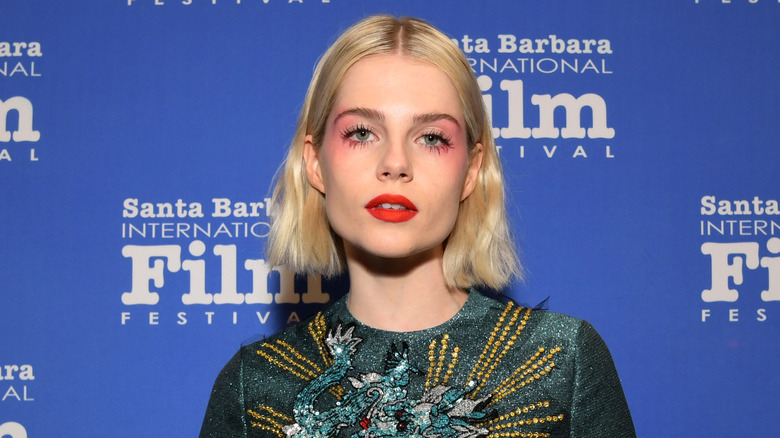 Lucy Boynton at the Santa Barbara Film Festival