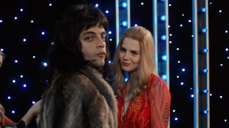 Rami Malek an Lucy Boynton in Bohemian Rhapsody