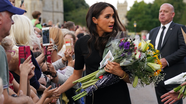 King Charles and Queen Consort walkabout