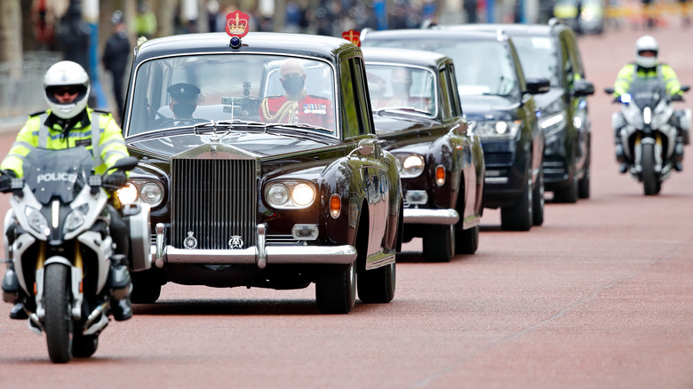 SEG outriders protect royal convoy