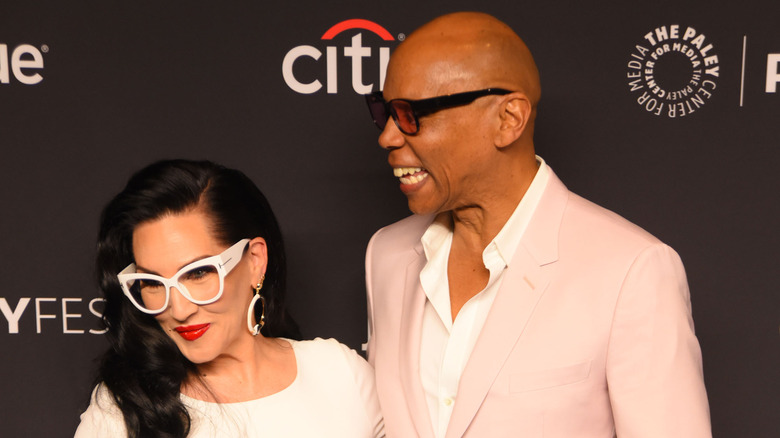 RuPaul and Michelle Visage on the red carpet