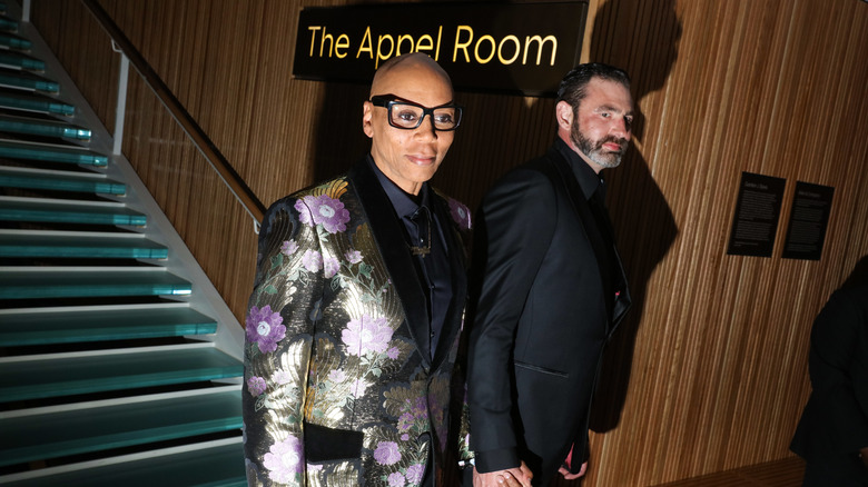 RuPaul, Georges LeBar at an event 