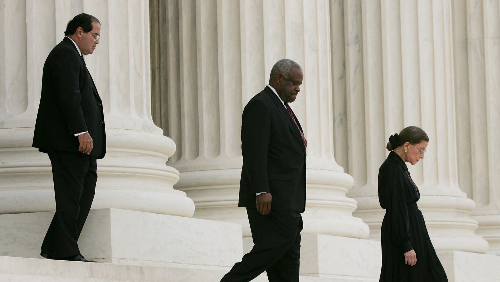 Scalia, Thomas, and Ginsburg