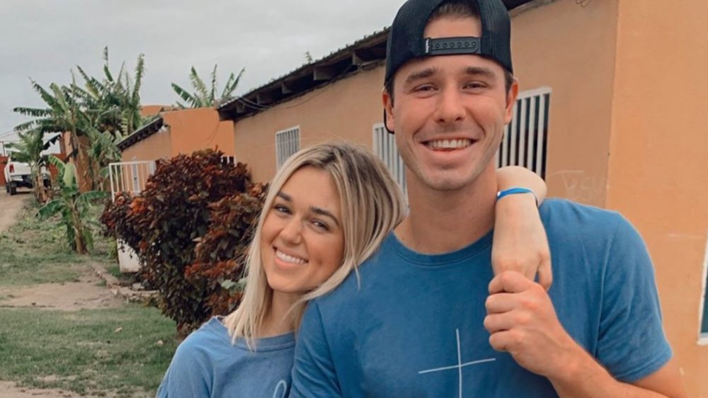 Sadie Robertson and Christian Huff on a mission trip