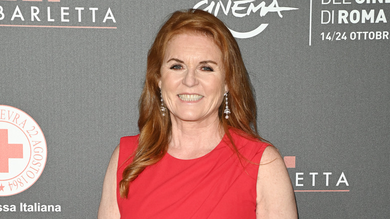 Sarah Ferguson smiling 