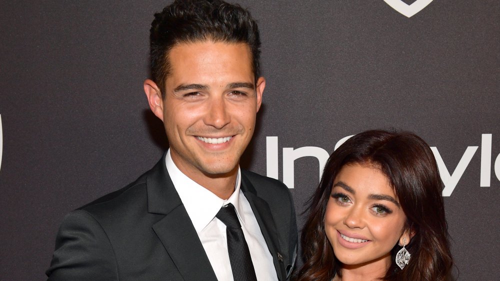 Sarah Hyland and Wells Adams