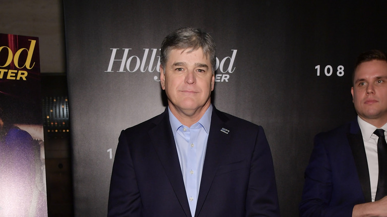 Sean Hannity posing