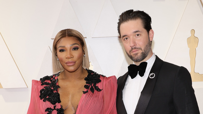 Serena Williams and Alexis Ohanian