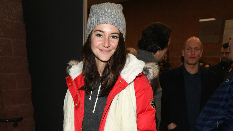 Shailene Woodley smiling at an event