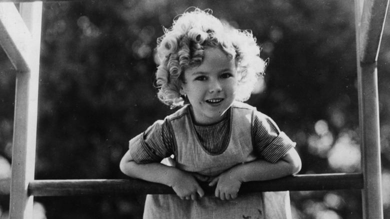 Shirley Temple in a film 