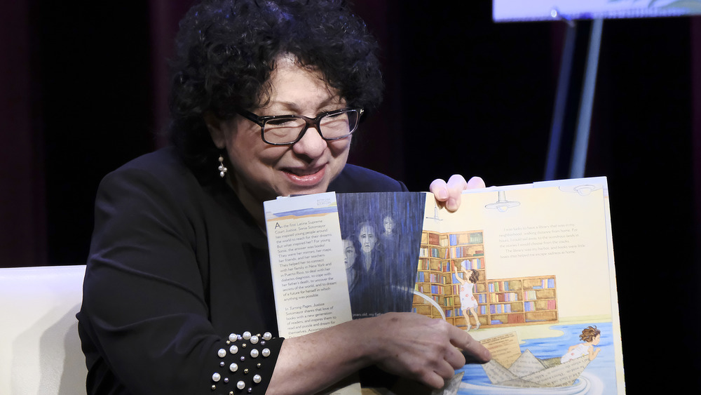 Sonia Sotomayor reading her life story