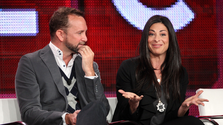 Clinton Kelly and Stacy London talking