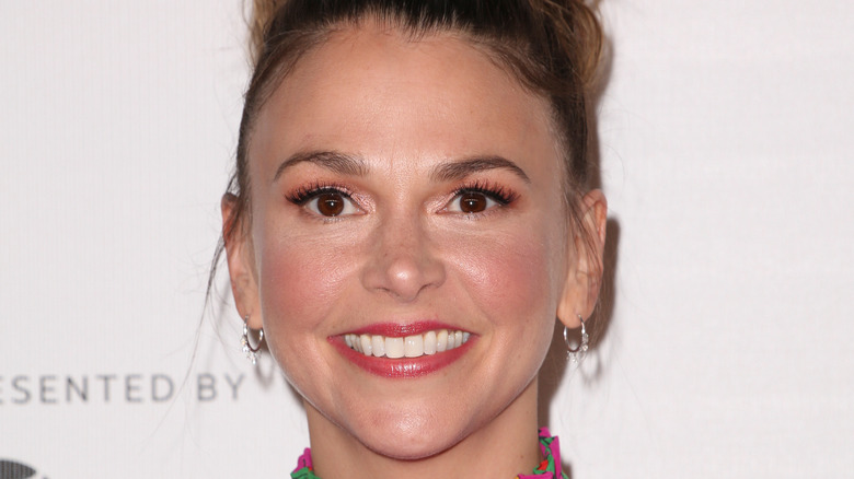 Sutton Foster is all smiles