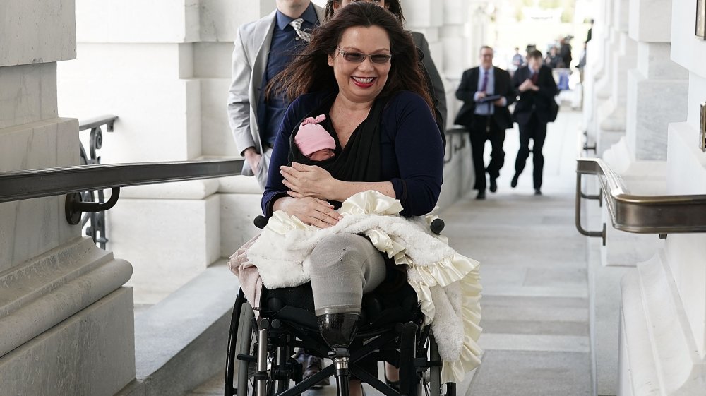 Tammy Duckworth and her daughter