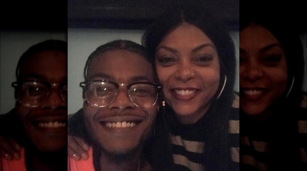 Taraji P. Henson and Marcell Johnson