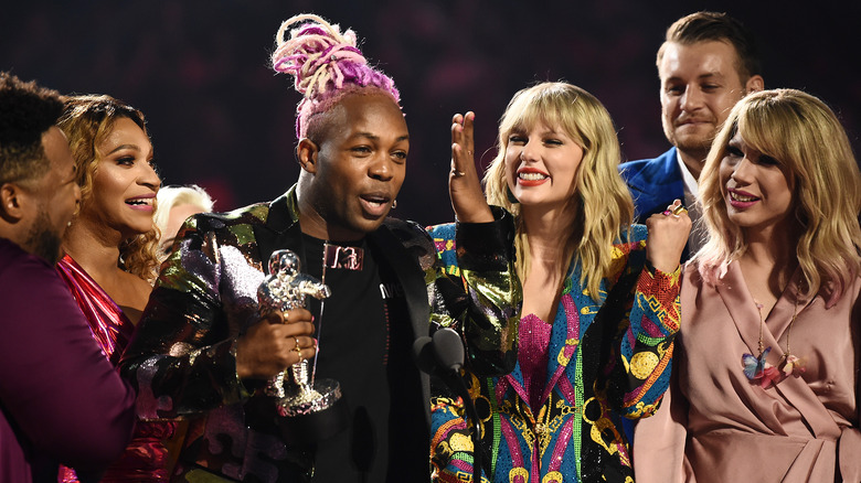 Todrick Hall and Taylor Swift at the MTV Awards