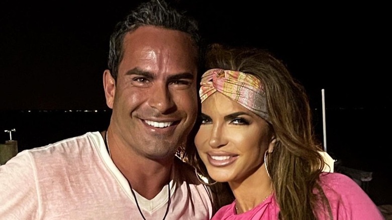 Louie Ruelas and Teresa Giudice smiling 