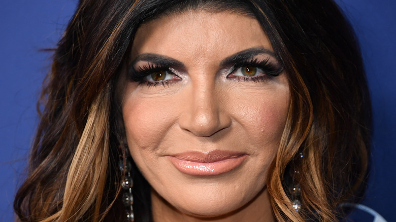 Teresa Giudice smirking