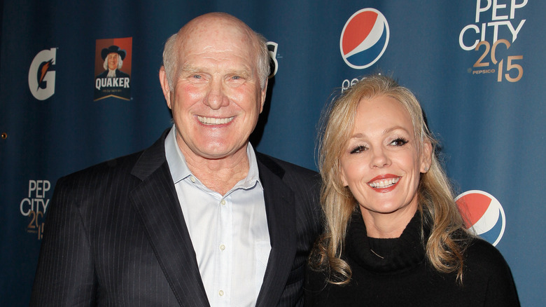 Terry Bradshaw with his wife, Tammy