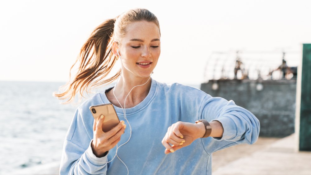 Woman running