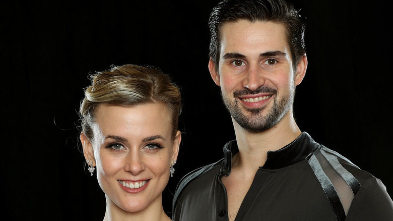 Madison Hubbell, Zachary Donohue smiling