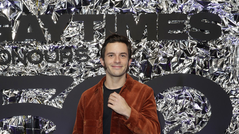 Jonathan Bailey at a gay times event