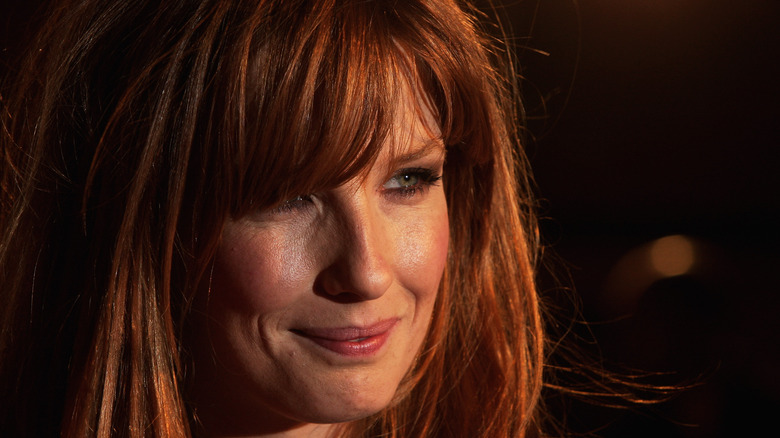 Kelly Reilly with red hair