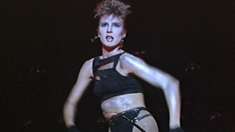 Tina Tech in "Flashdance"