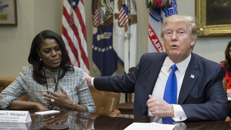 Omarosa and Donald Trump