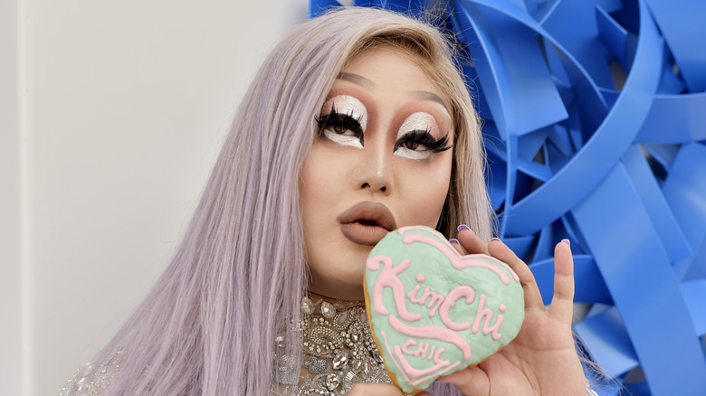 Kim Chi at her brand's 2019 launch