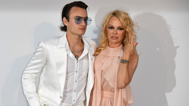 Brandon Thomas Lee and Pamela Anderson