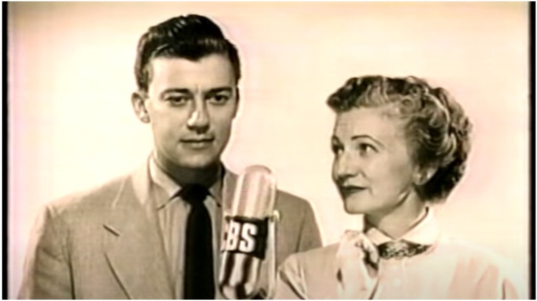 Betty Corday working in radio 